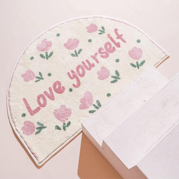 Großhandel B2B Badezimmermatte Badvorleger Teppich Fußmatten für das Badezimmer love yourself